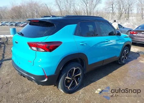 2021 Chevrolet Trailblazer Awd Rs z USA, uszkodzony, nr VIN KL79MUSL5MB078047